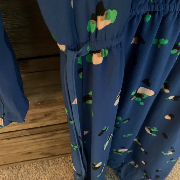 Blue midi dress - Picture 4 of 5